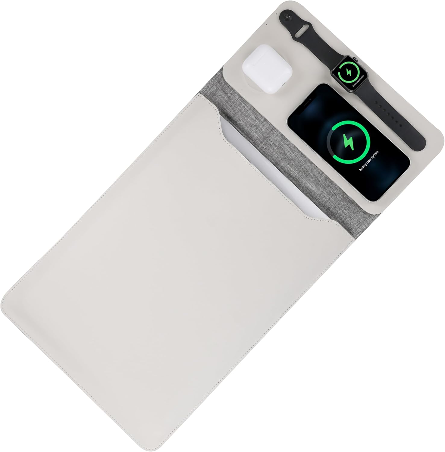 Lumelo Laptop Sleeve with Wireless Charging