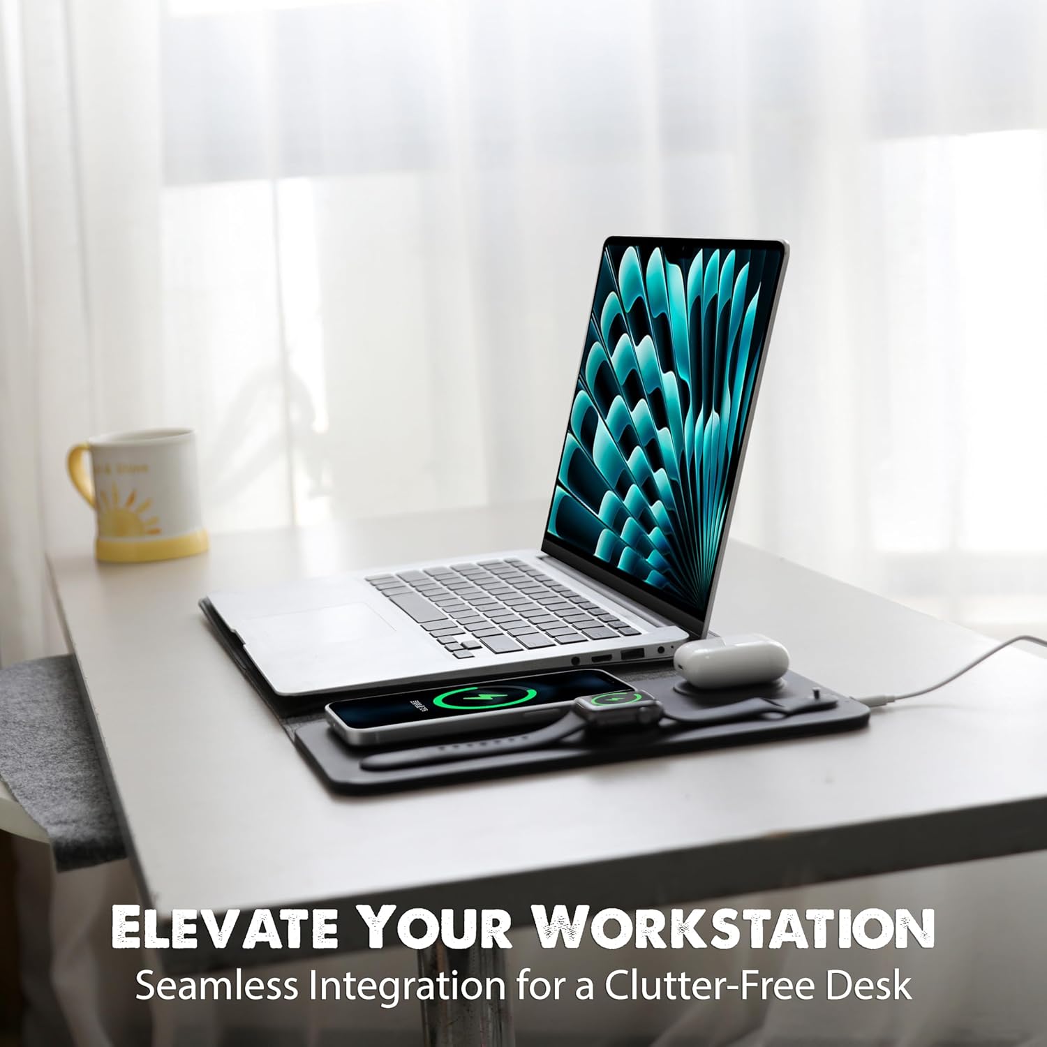 Lumelo Laptop Sleeve with Wireless Charging