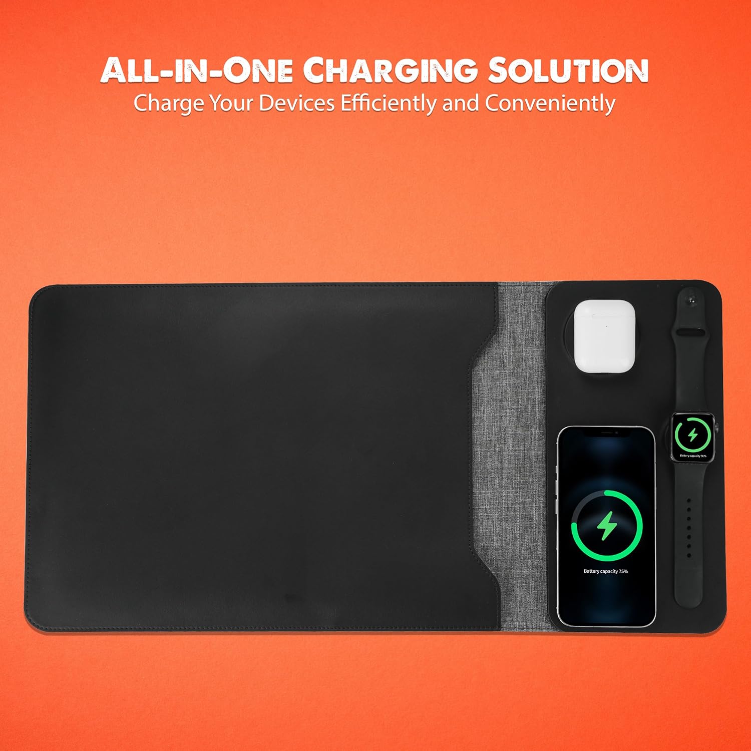 Lumelo Laptop Sleeve with Wireless Charging