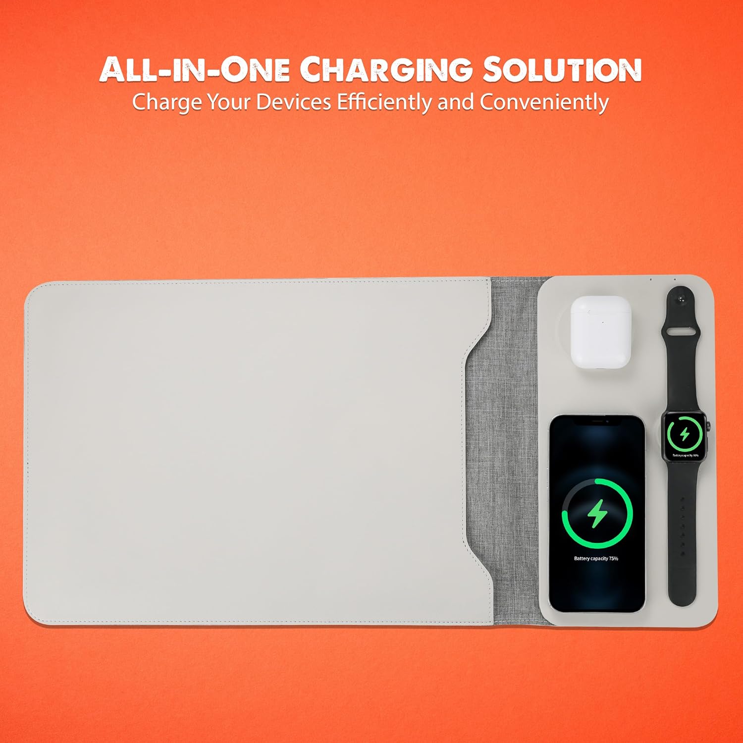 Lumelo Laptop Sleeve with Wireless Charging