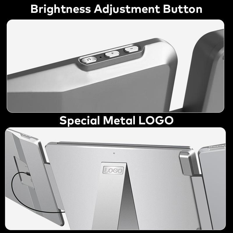 Lumelo Tri-Screen 14.1 inches Laptop Screen Extender